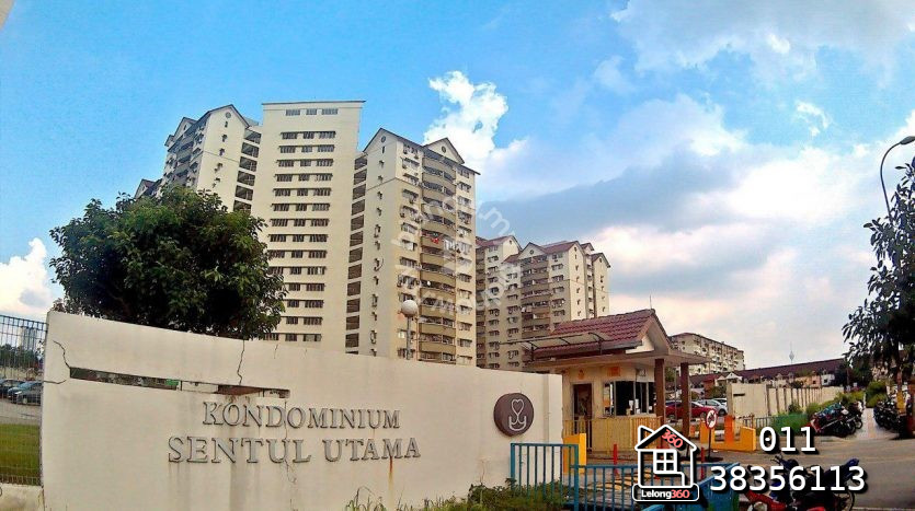 Kondominium Sentul Utama, No. 92, Jalan Dato Senu 26, Taman Dato Senu, Bandar Sentul Utama, 51000 Kuala Lumpur